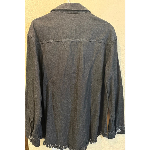 Black Jean Jacket - Picture 2 of 2